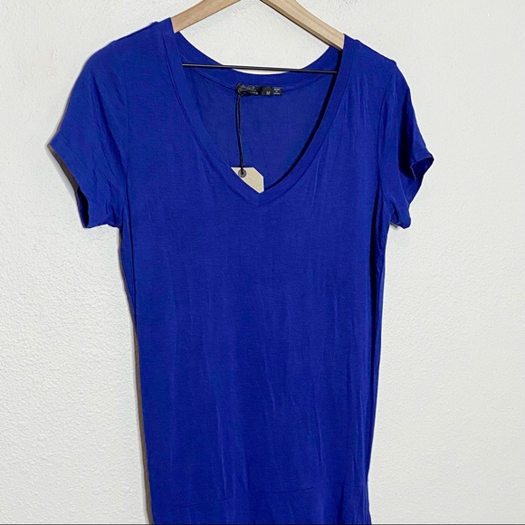 prAna Sapphire Blue Foundation T-Shirt Dress - Picture 6 of 10